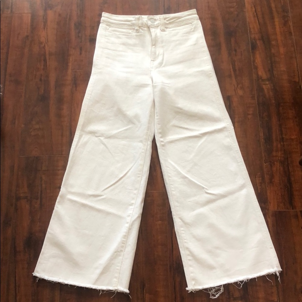 Off white H&M culottes